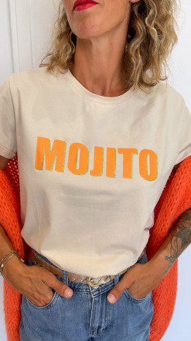 T-SHIRT MOJITO ORANGE