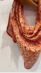 FOULARD BONHEUR PAPAYA ORANGE