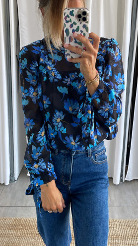 BLOUSE LOULOU BLEU