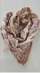 FOULARD BONHEUR ROSEE