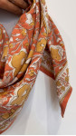 FOULARD DHELI ROUILLE