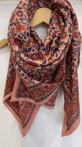 FOULARD BONHEUR ROSSA