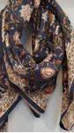 FOULARD BONHEUR BLEUET