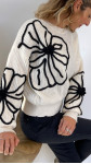 PULL MARLÉ FLEURS