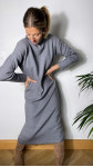 ROBE PULL JANIS GRISE