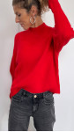 PULL CLOVIS ROUGE