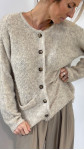 GILET GLOW TAUPE