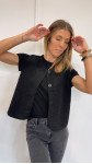 GILET POPKI BLACK