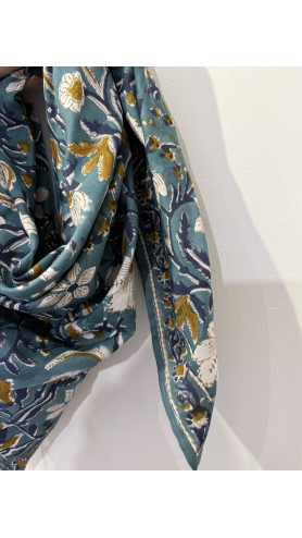 FOULARD CÉLADON